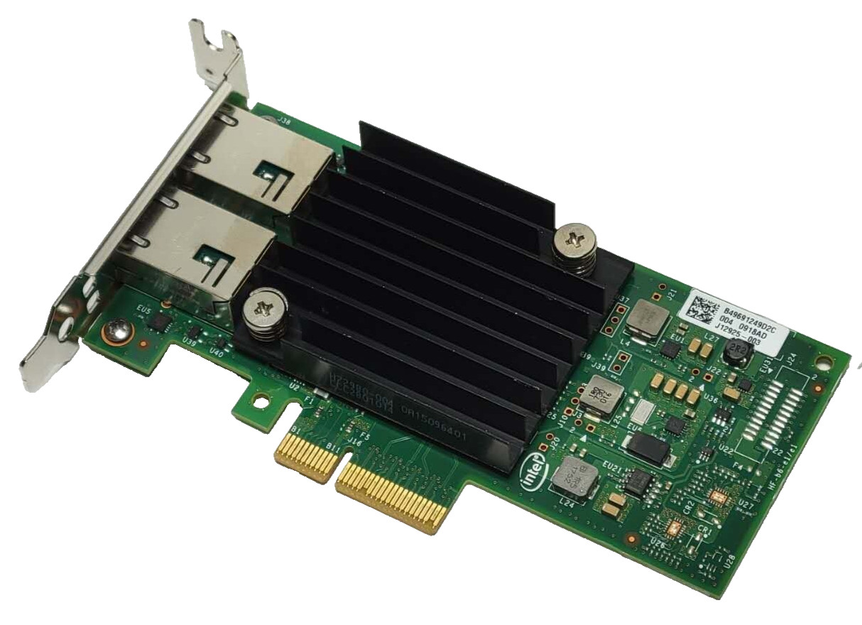 Dell Intel X550-T2 10GbE Dual Port Ethernet Network Card Low Profile