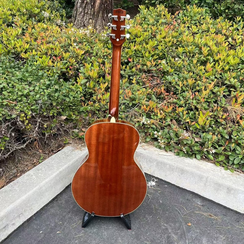 34inch MINI Class Guitar Solid Spruce Top Acoustic Guitar/Padded Bag