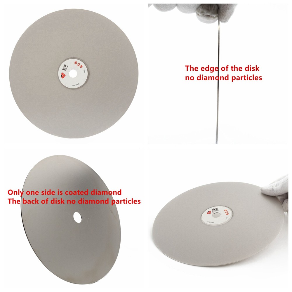 8" inch 200mm Diamond Grinding Discs Grit 60-3000 Flat Lap Disk Tools for Stone