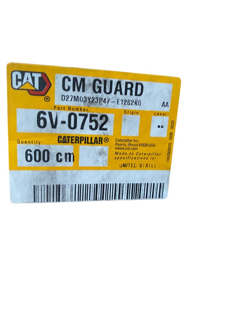 Caterpillar, 6V-0752, 55MM INNER DIAMETER, HOSE GUARD