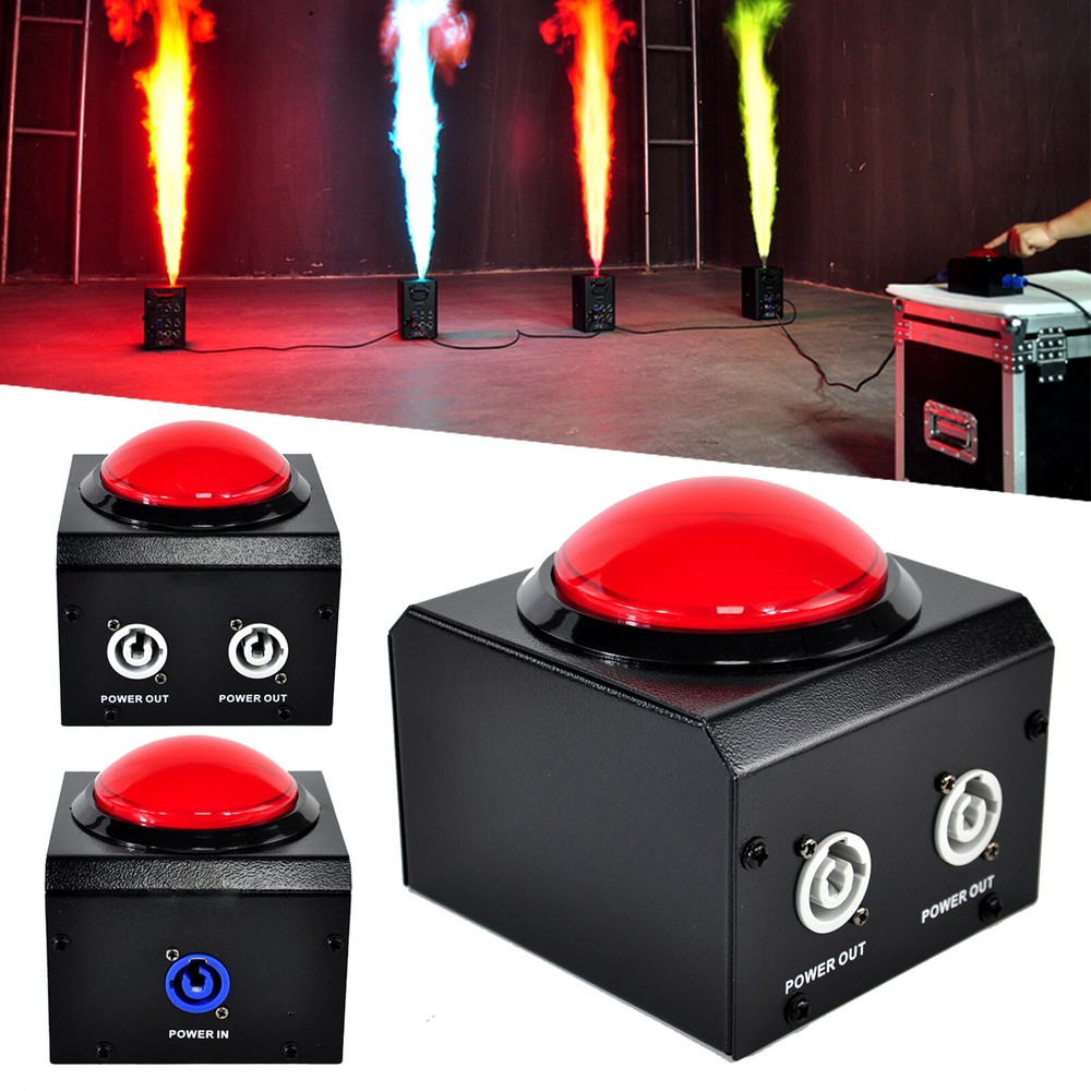 Manual Press Controller FOR Flame Spraying Projector Fire Effect DJ StageMachine