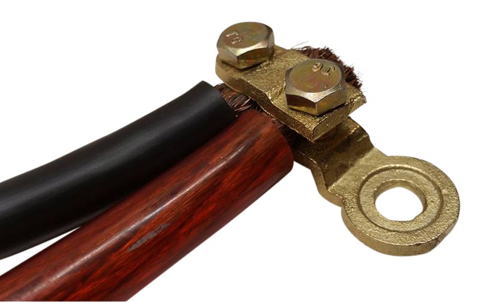2x Solid brass Heavy Duty side battery post cable terminal connectors