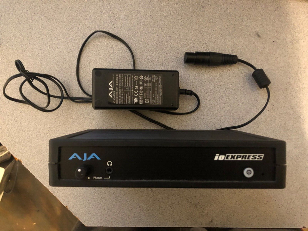 AJA IO-Express Portable Video Audio I/O Interface for PCIe