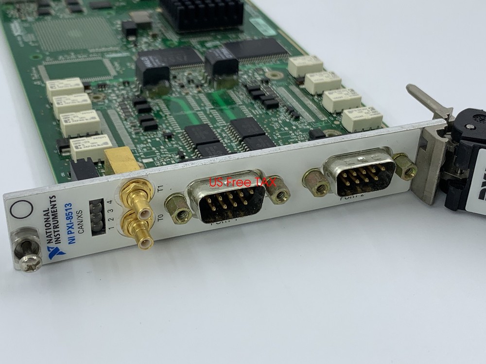 National Instruments NI PXI-8513 XNET CAN Interface Module, 2-Port Test passed/Y