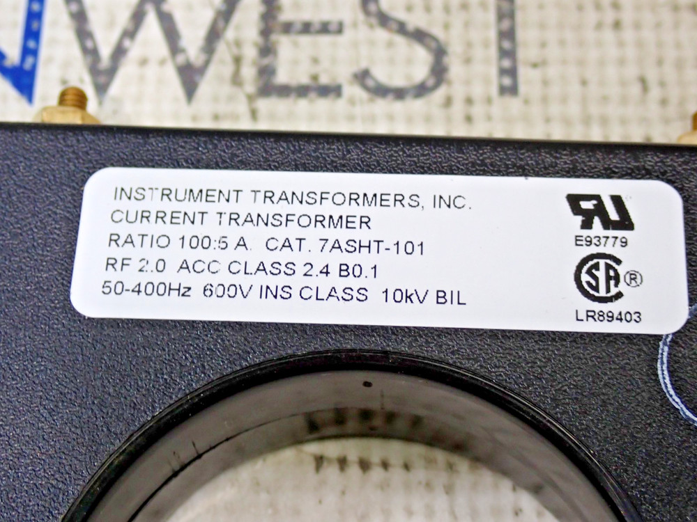 Instrument Transformer 7ASHT-101 Current Transformer Ratio 100:5A