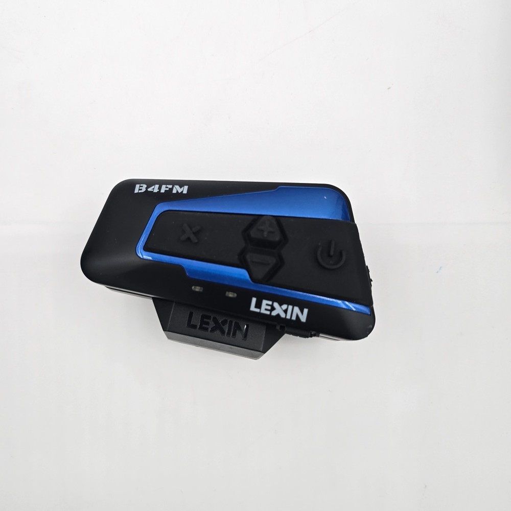 LEXIN B4FM Motorcycle Bluetooth Headset, 10 Riders Helmet Bluetooth Intercom.