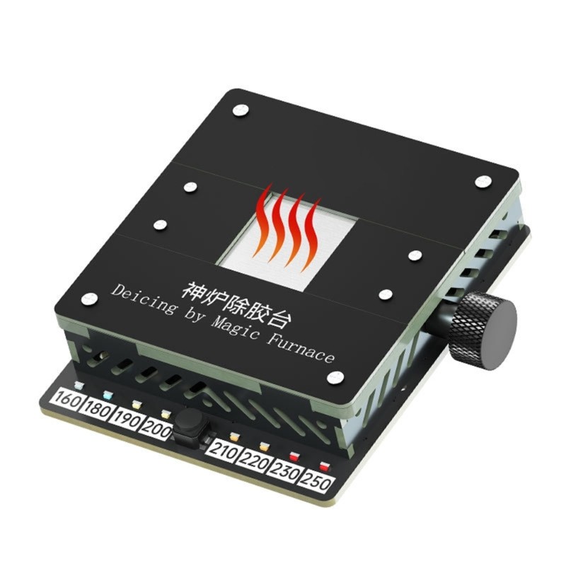 CPU Heating Platform For Mobile Phone IC CPU Heating Degumming Station