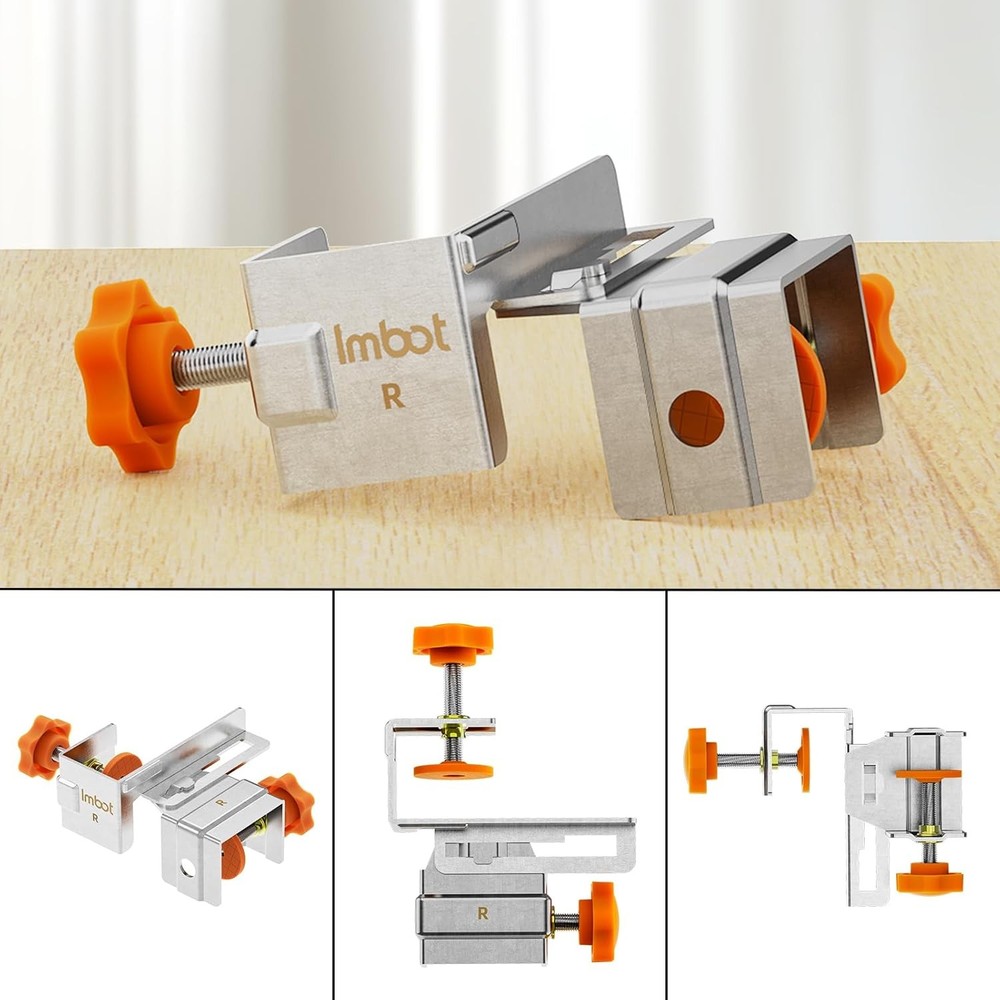 Drawer Front Installation Clamps， Adjustable Cabinet Drawer Mounting Hardware