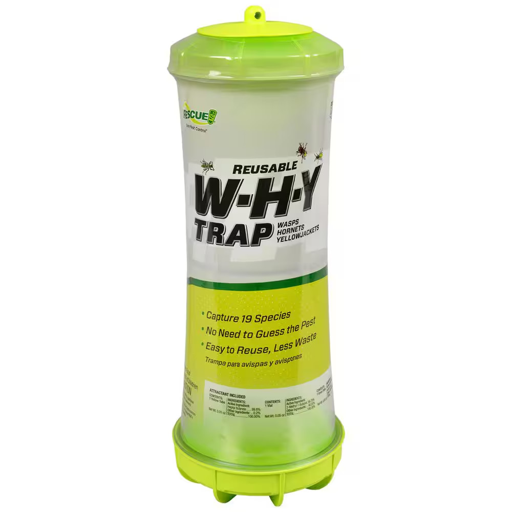 WHY Trap for Wasps, Hornets and Yellowjackets