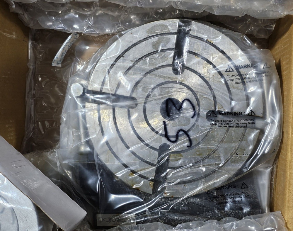 8" HORIZONTAL & VERTICAL ROTARY MACHINE TABLE - 4 SLOTS TB017