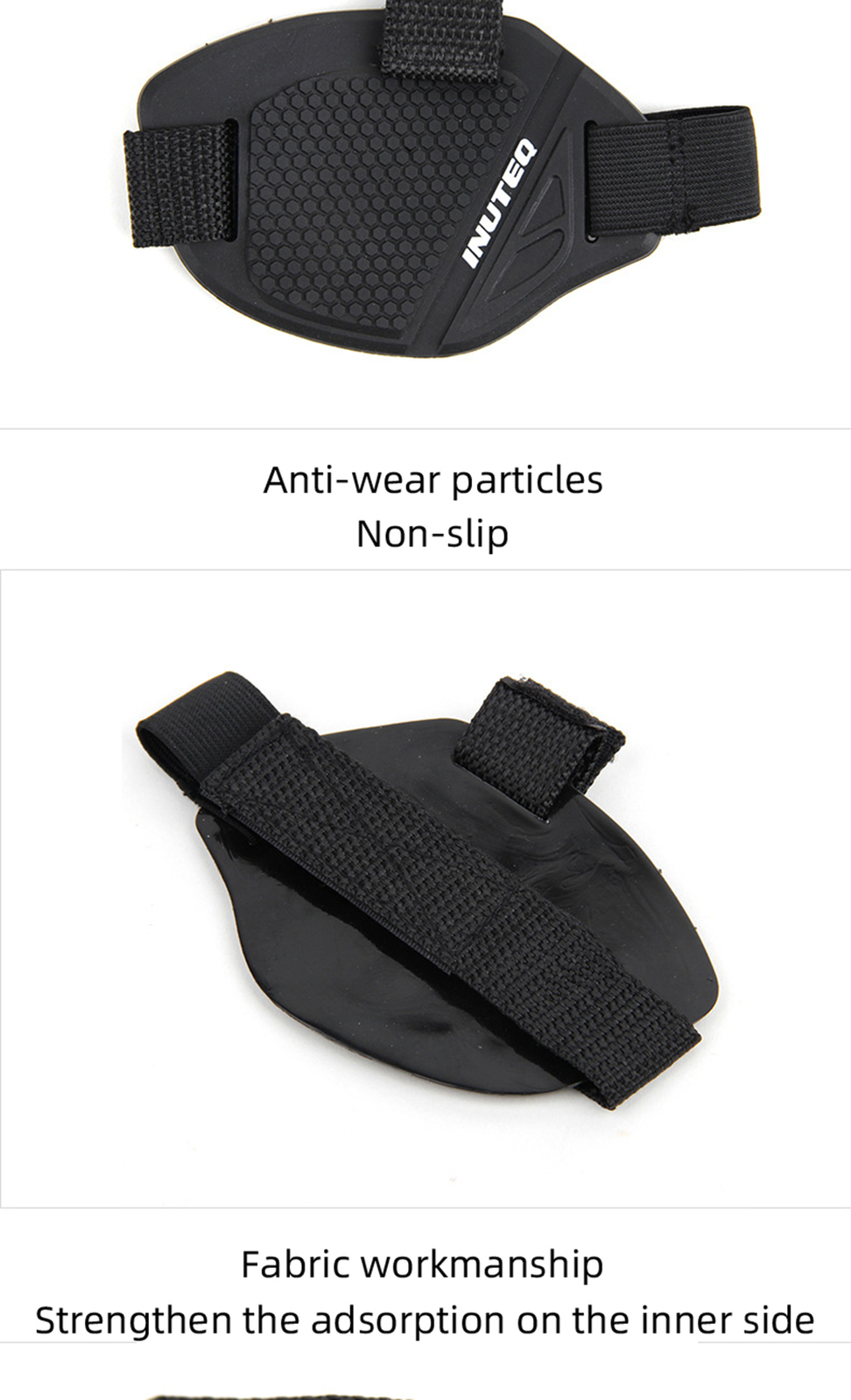 2x Motorcycle Shoe Boot Protector Shift Guard Cover Protective Gear Shifter Pads