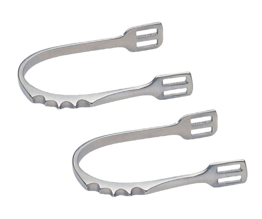 Horse Jumping Spurs Four Sided Teeth Designed For Showjumping