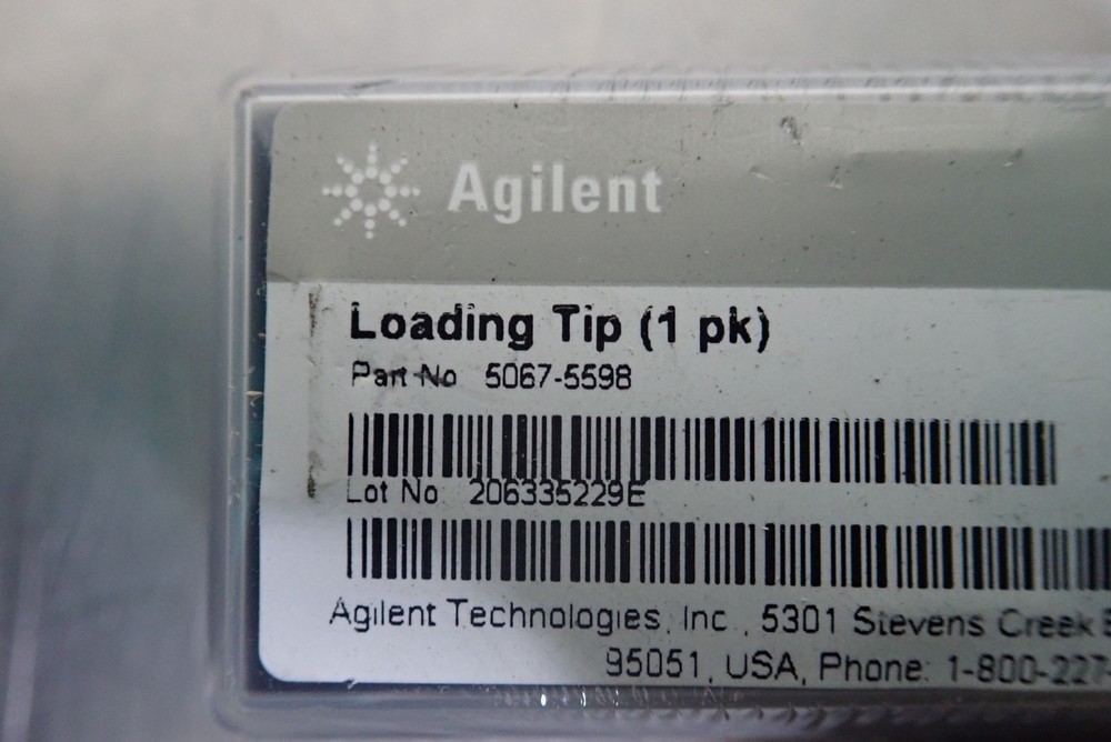 Agilent Technologies 5067-5598 Loading Tips, 1 x 112 Tips - NEW