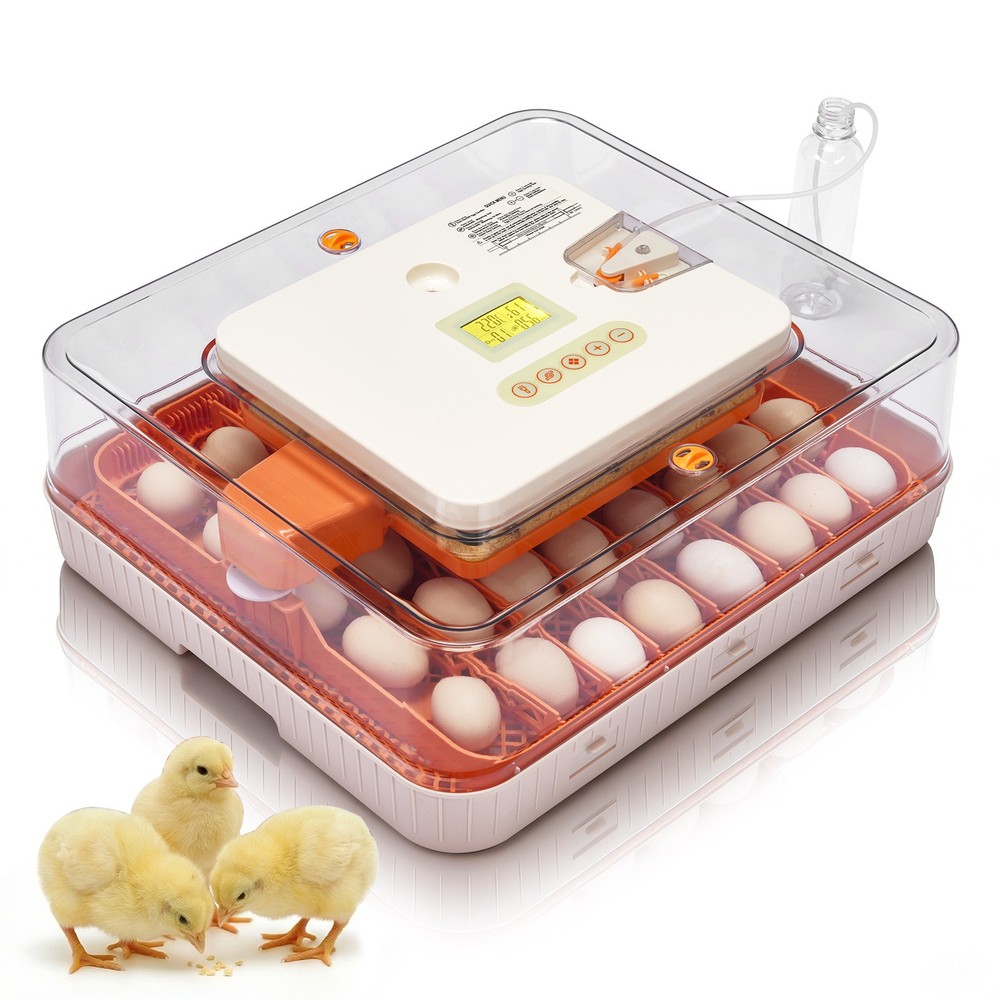 56 Egg Incubator with Automatic Egg Turning Egg Hatching Temp & Humidity Control