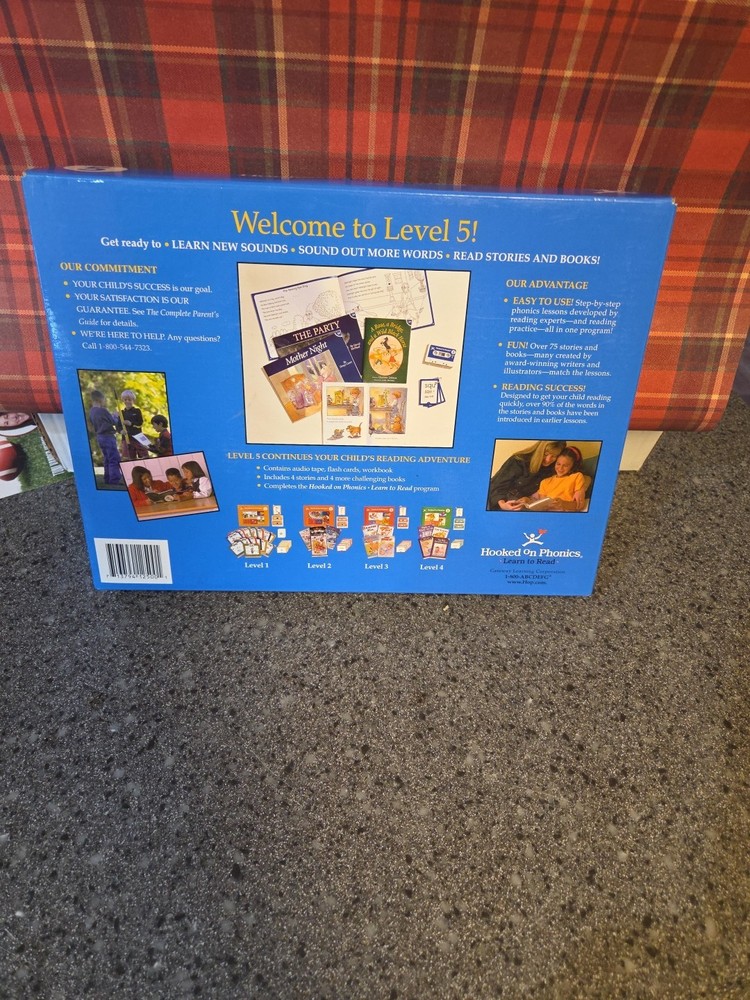Hooked On Phonics- Level 5. Open Box But Brand New