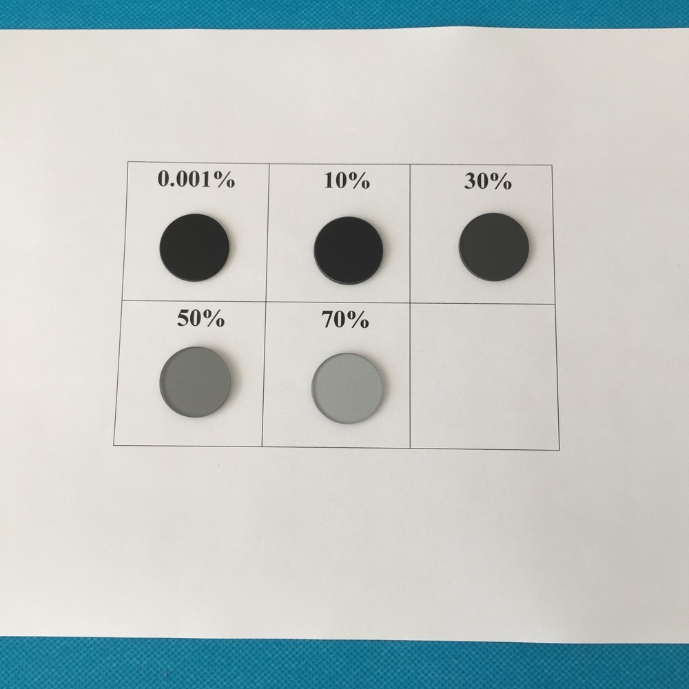 Neutral density filter, neutral gray glass optical filter diameter 24mm