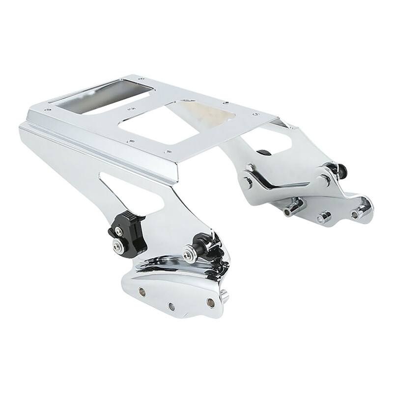 Detachable Tour Pack Mount Rack w/ Docking Hardware Kit For Harley Touring 09-13