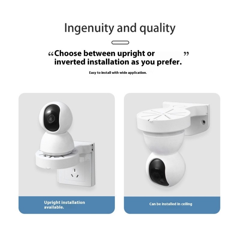 Easy Installation Dome Camera Wall Mount L Shape Bracket Corrosion Resistant