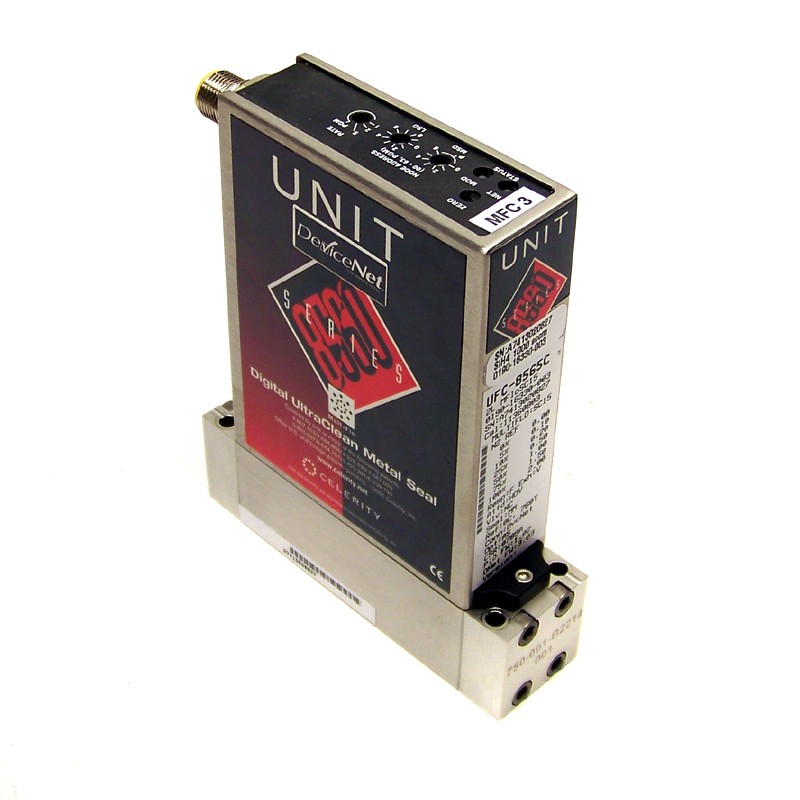 NEW Celerity Unit UFC-8565C Mass Flow Controller MFC D-Net (SiH4 / 1 SLM)