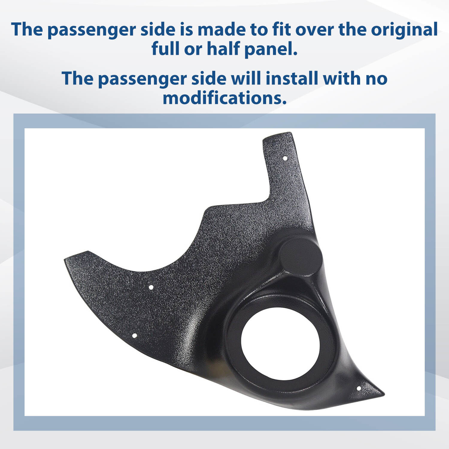 For 73-87 Chevy GMC pickup Truck blazer suburban speaker Kick Panels