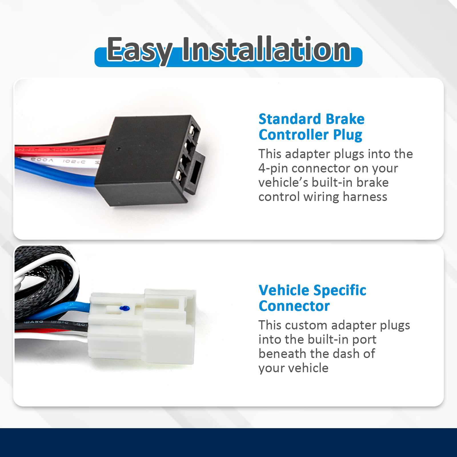 Brake Control Wiring Adapter For Toyota Tundra 2003-2010 2011 2012 2013 2014