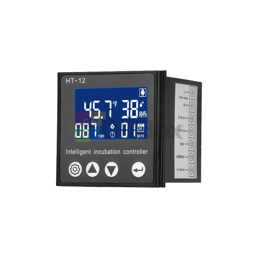 HT-12 Incubator Digital Temperature Controller Thermostat Temp Humidity Control