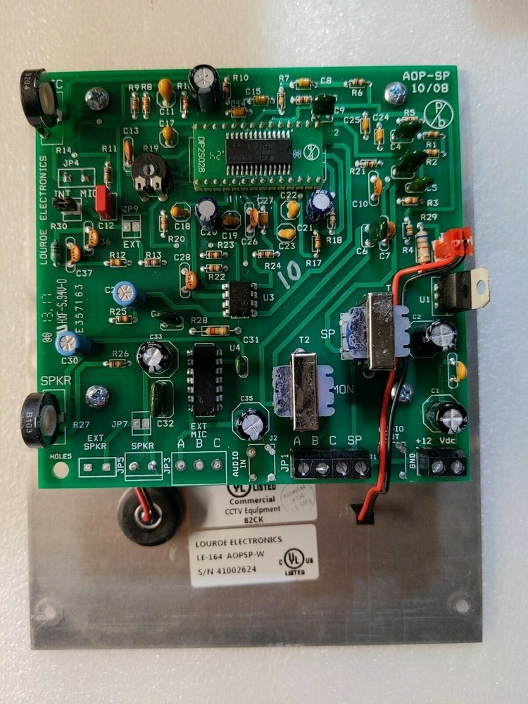 Speakerphone Module LouroeAOP-SP-W / LE-164 (2)-Way , Wall, Flush or Surface