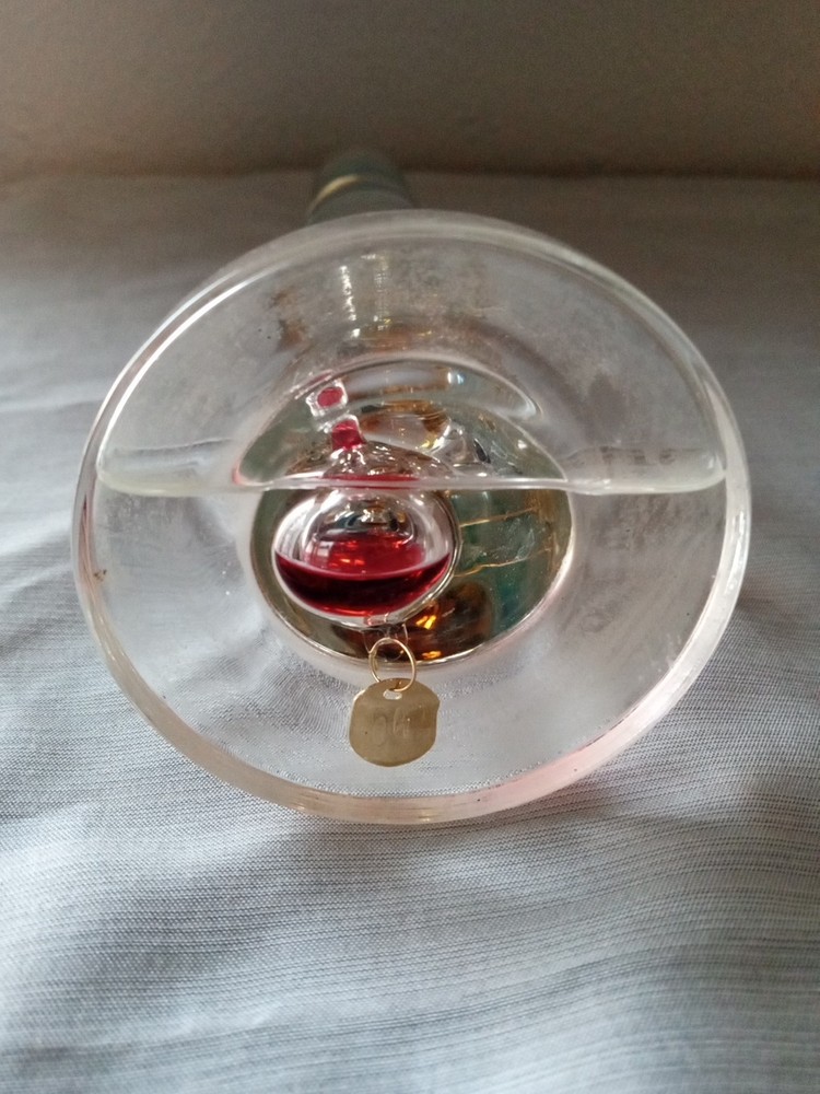 Galileo 12” Glass Thermometers W/Floating Colored Spheres