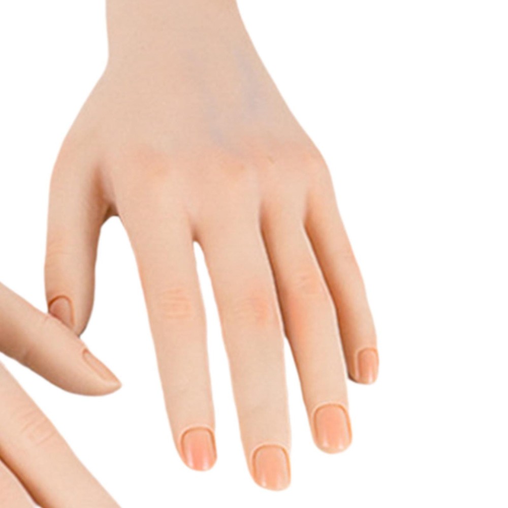 Practice Mannequin Hand Bendable for Acrylic Nails Pratice
