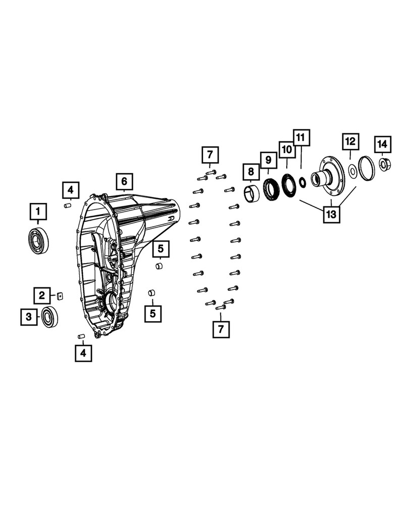 Genuine Mopar Seal 68163680AA