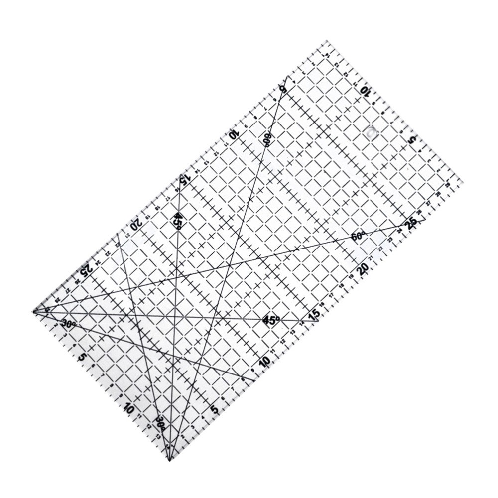 Pattern Making Ruler Patchwork Quilting Quilted Hemming for Sewing