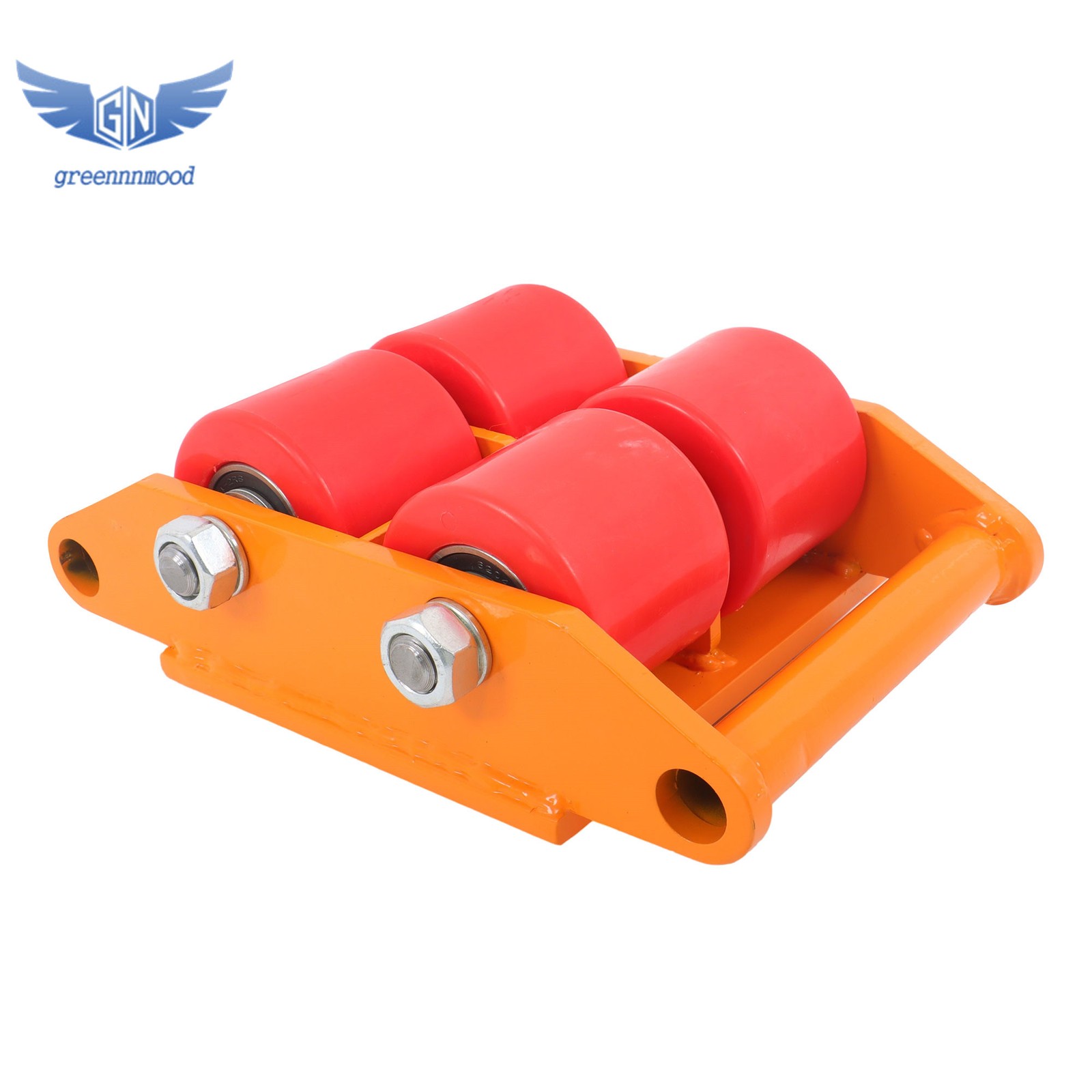 4PCS Heavy Duty Machinery Skates Dolly Machinery Moving Skate 6T / 13200LBS