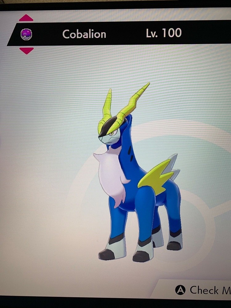3 Shiny Bundle Cobalion , Terrakion , Virizion Pokemon Shield 