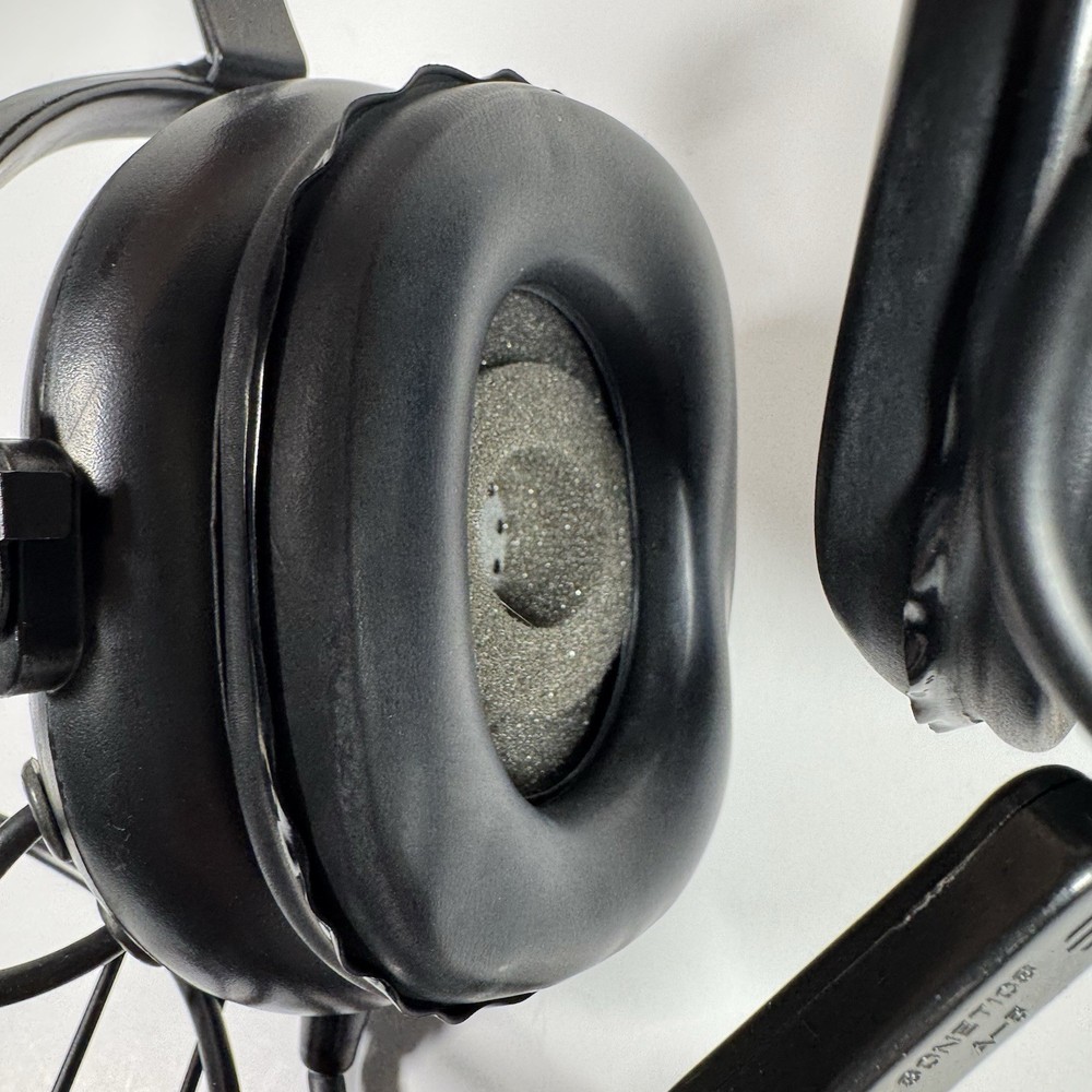 Flightcom Aviation Headset Dual Plug GA Pilot W/ Mic Sonetics A-5
