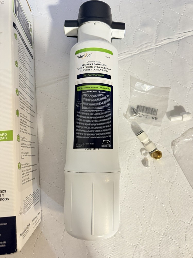 Whirlpool KITCHEN & BATH UNDERSINK WATER FILTRATION SYSTEM