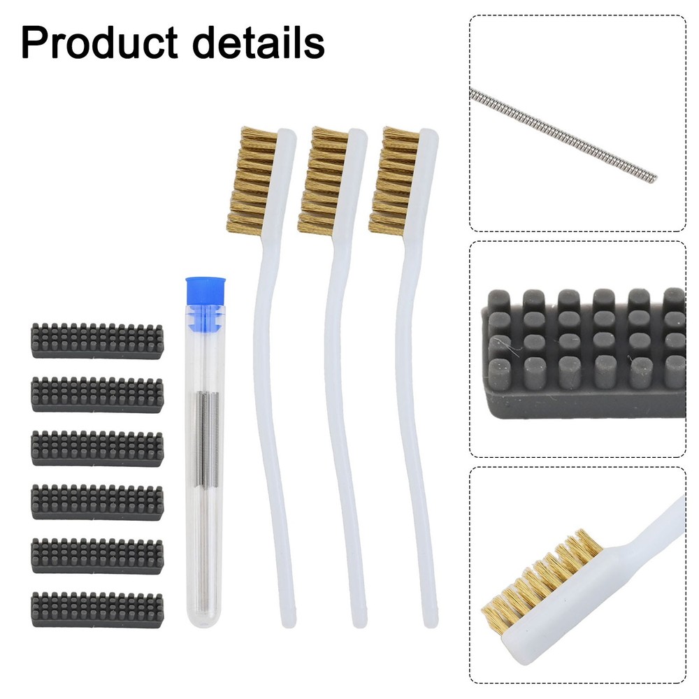 For A1 Mini Compatible Nozzle Cleaner Kit with Ergonomic Handle Design