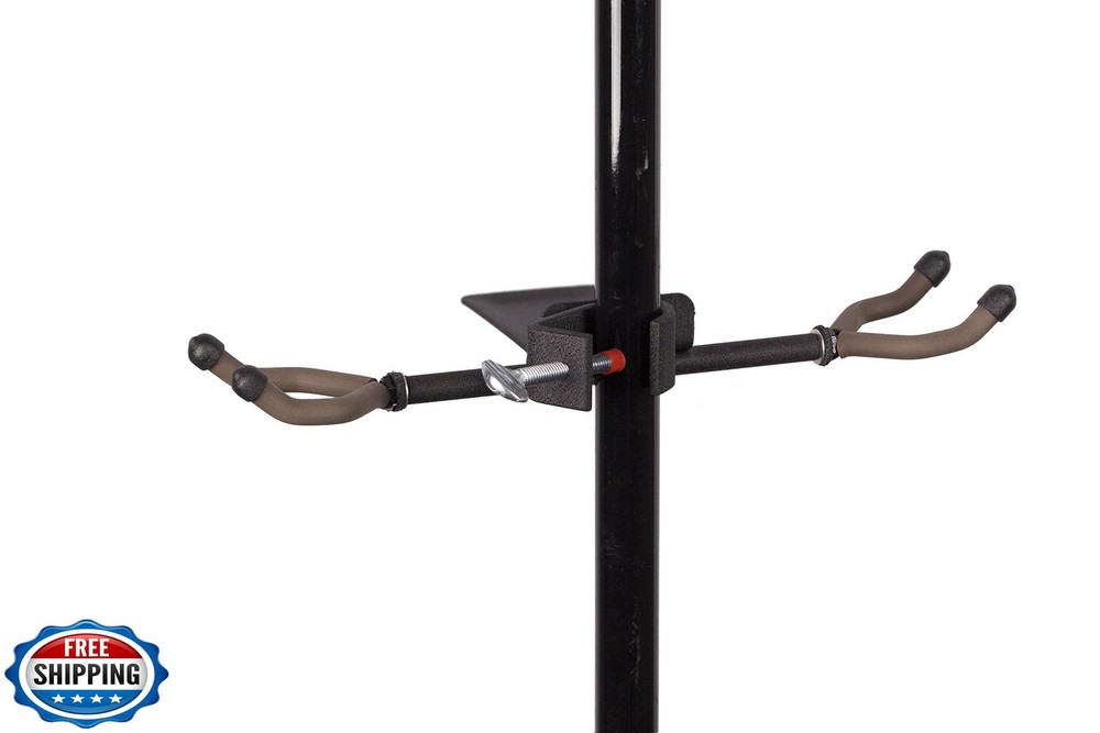 String Swing CC04TWN Double Ukulele/Mandolin Holder Stand