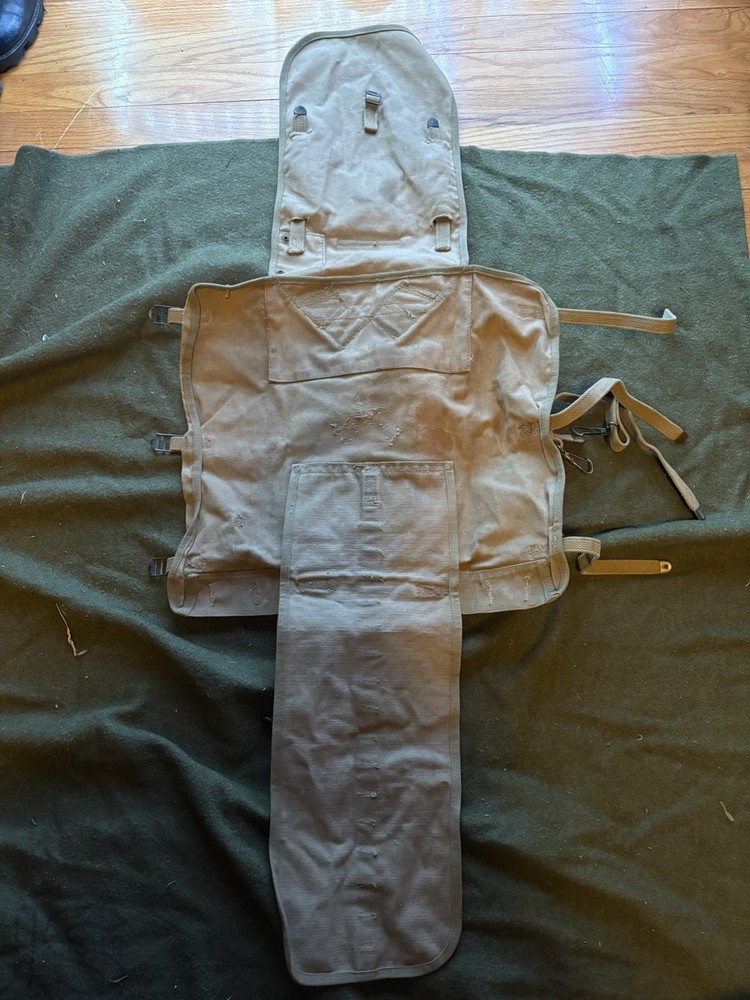 Original 1942 Baker Lockwood Haversack Missing Mess Kit Pouch