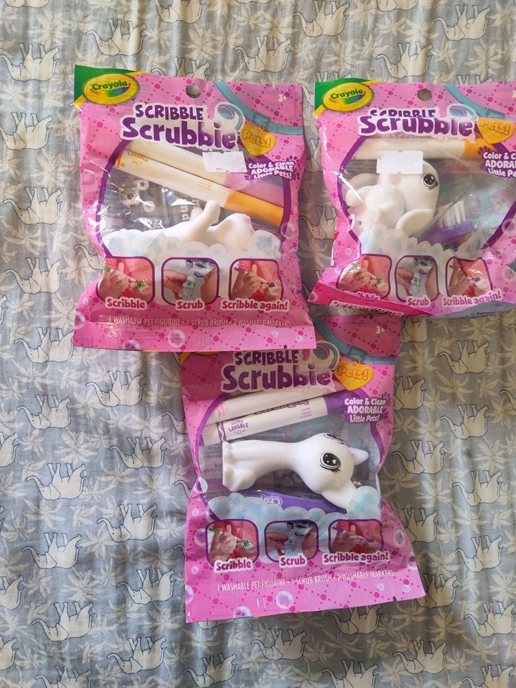 Crayola Scribble Scrubbie Pets NEW!