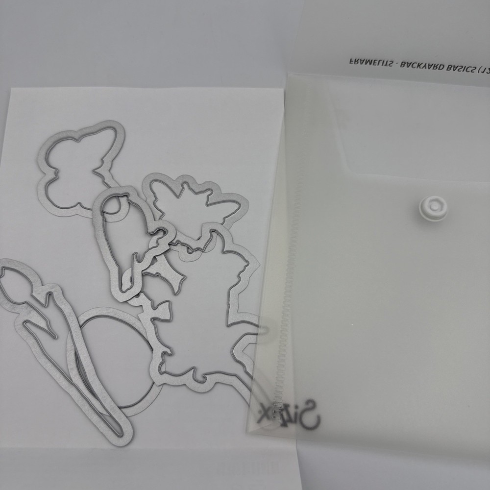 Stampin Up BACKYARD BASICS Stamp Set & BACKYARD BASICS Dies Bundle NEW