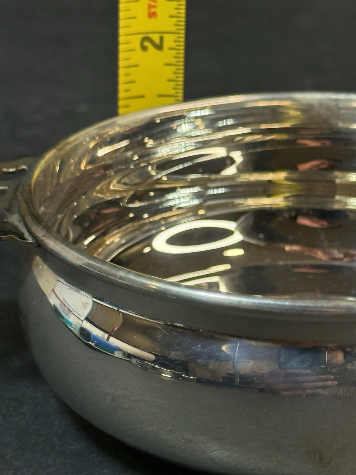 Vintage Empire Sterling Silver 76 Porringer-Plain 62g