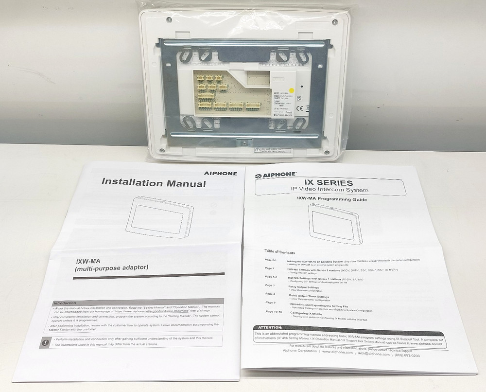 AiPhone IXW-MA Multi-Purpose Adaptor for IX Series IP Video Intercom System