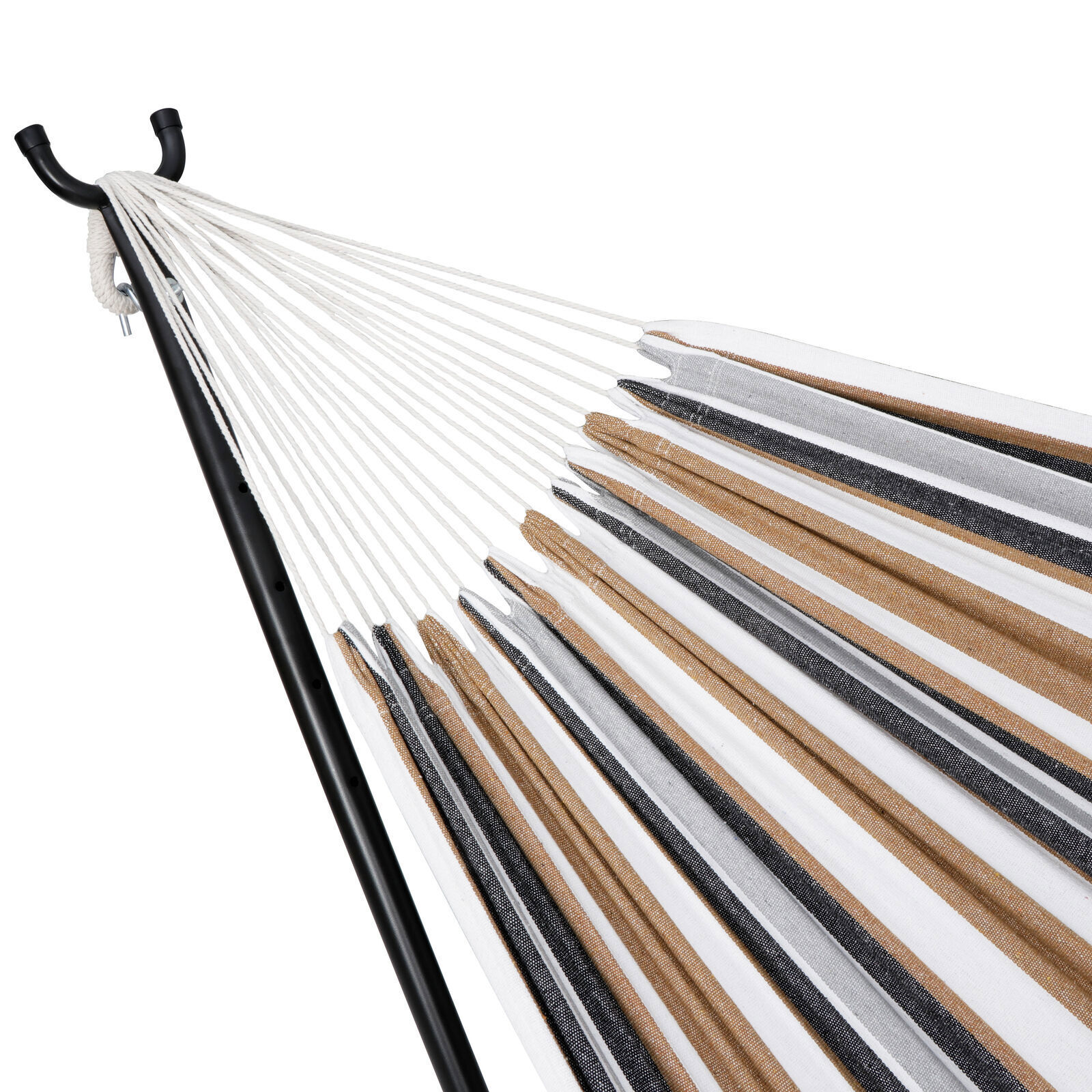 9FT Heavy Duty Portable 2-Person Hammock Steel Stand w/Carrying Case Max 620lbs