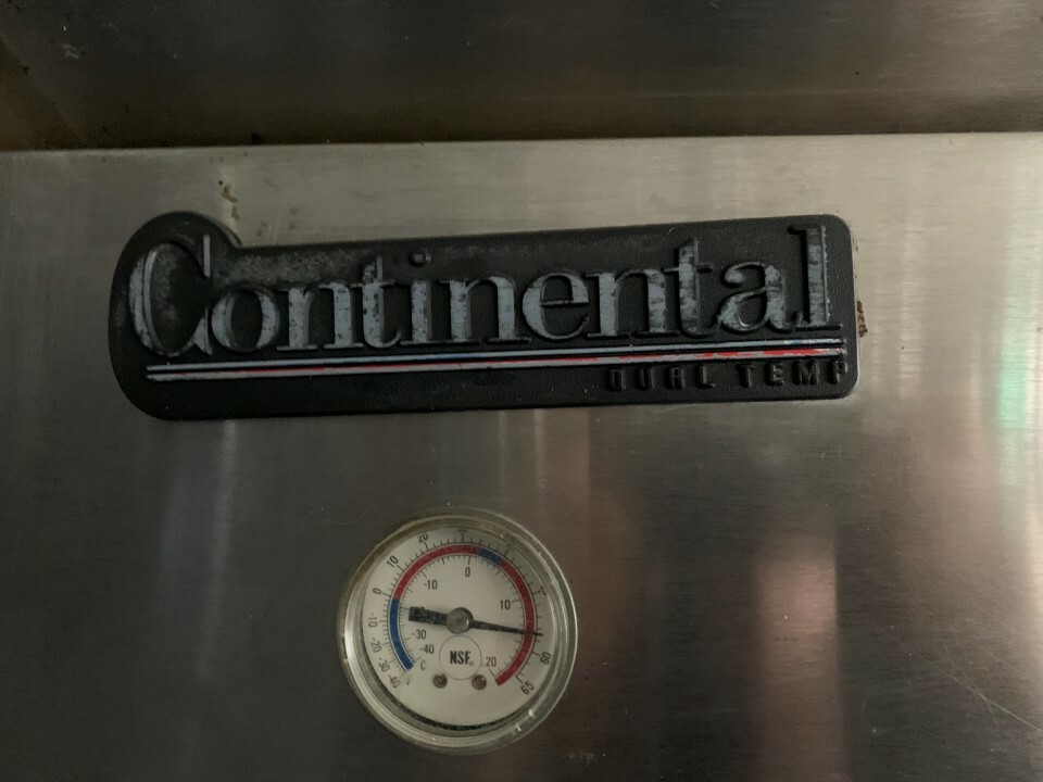 Continental Dual-Temp Refrigerator