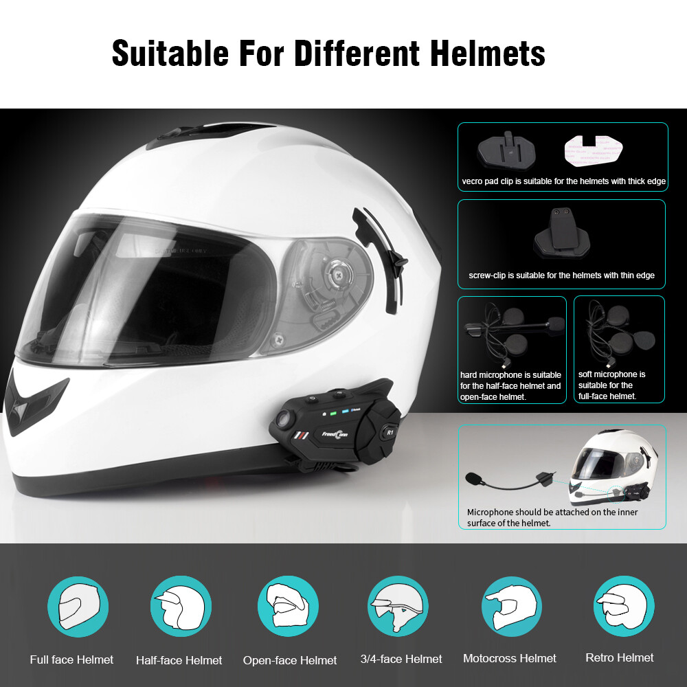 Qualcomm chip motorcycle helmet multirecognition intercom -Vehicle data recorde