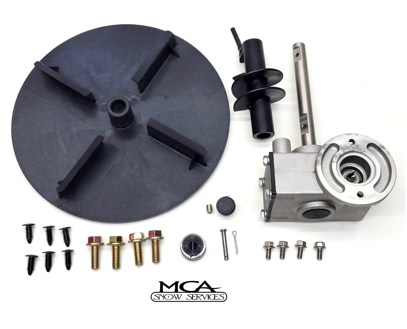 SNOWEX SPREADER KIT GEARBOX POLY SPINNER AUGER BOLTS 1075 575