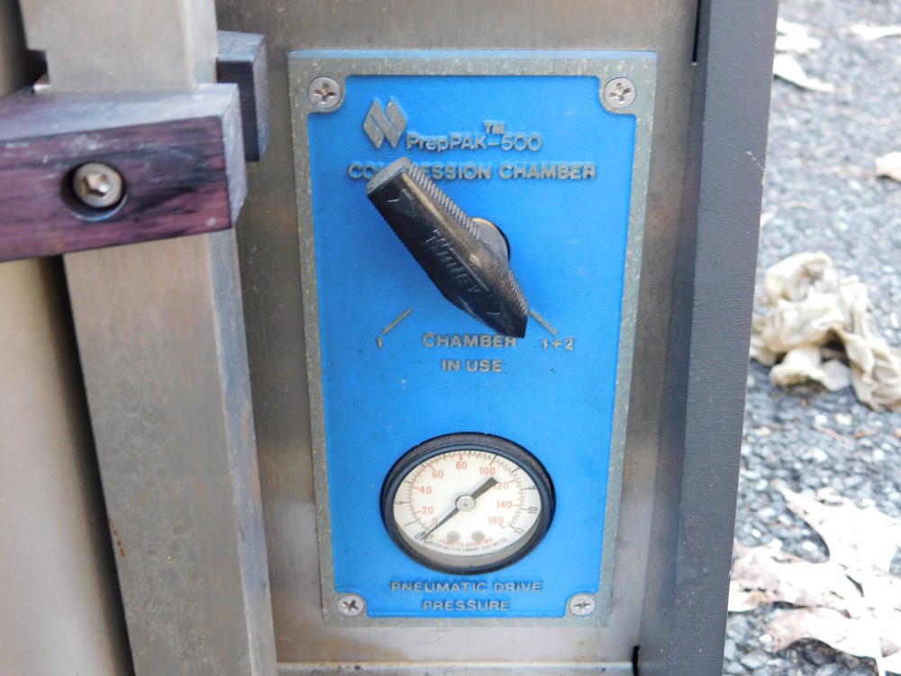 PrepPak 500 Compression Chamber Max 34 atmos. **Very Heavy**