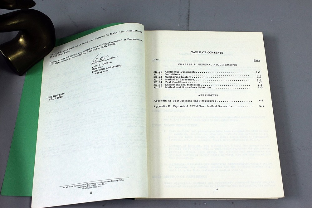 NASA NHB 5300.4(3D) Technical Manual Microcircuit Line Certification 1971