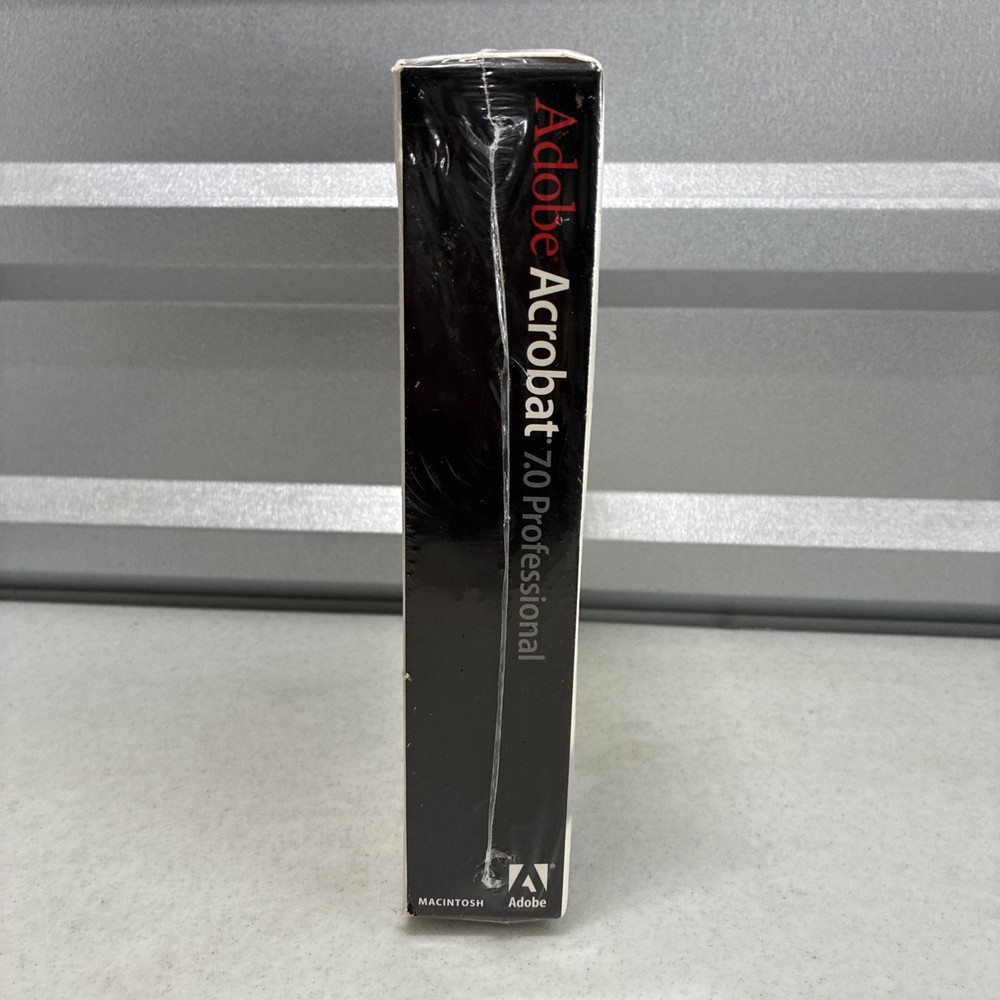 Adobe Acrobat 7.0 Professional For Mac (Upgrade VERSION) *NOS/ Sealed