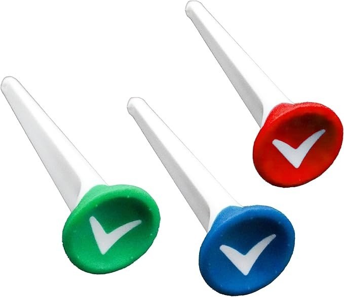 Callaway Par-Tee Plastic Golf Tees White 4 Pack